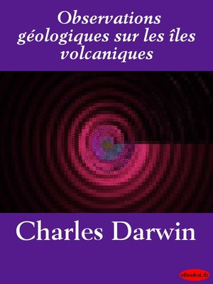 cover image of Observations géologiques sur les îles volcaniques